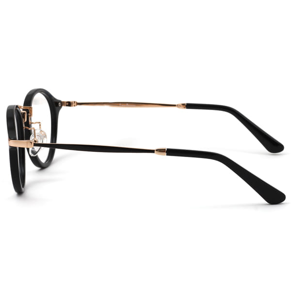 Lancebremmer 0216B Frame Black Unisex Full Metal Frame — view 4