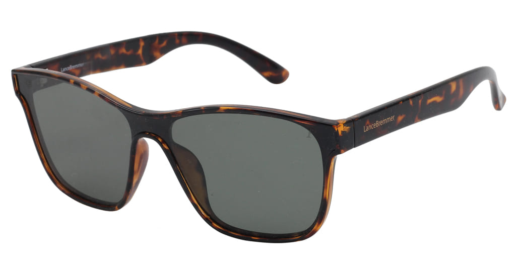 Lancebremmer 0118C Sunglass Tortoise Male Full Shell Sunglass — view 2
