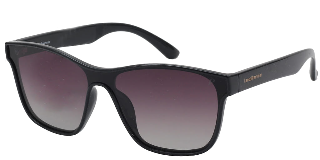 Lancebremmer 0118C Sunglass Black Male Full Shell Sunglass — view 2