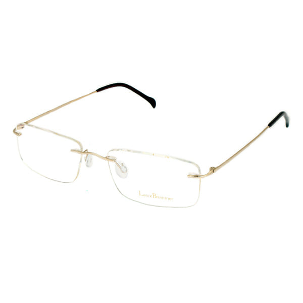 Lancebremmer 0814TS Frame Gold Male RimLess Titanium — Gold frame