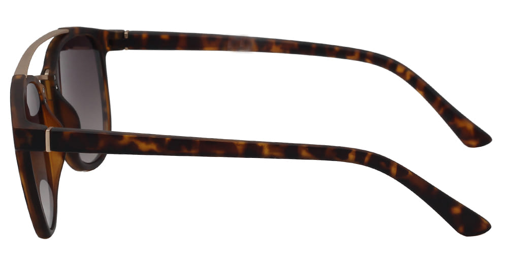 Lancebremmer 0218C Sunglass Tortoise Male Full Shell Sunglass — Tortoise frame — view 4