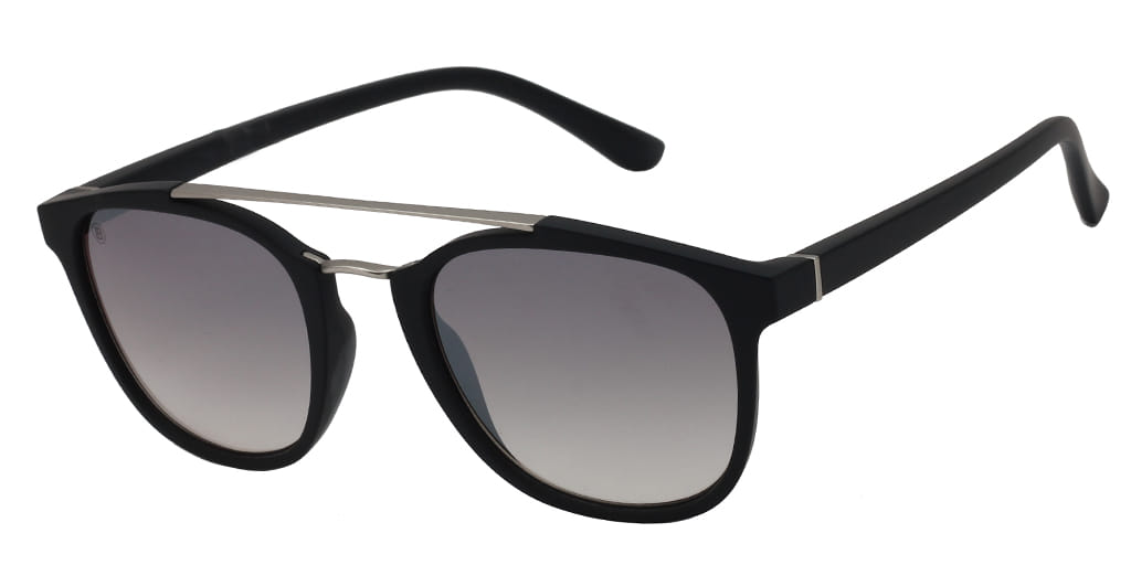 Lancebremmer 0218C Sunglass Black Male Full Shell Sunglass — Black frame — view 2