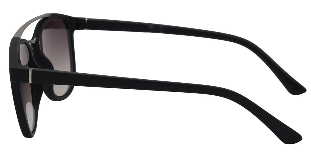 Lancebremmer 0218C Sunglass Black Male Full Shell Sunglass — Black frame — view 4
