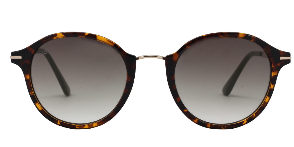 Lancebremmer 0518C Sunglass Brown Unisex Full Metal