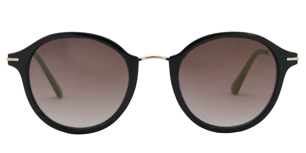 Lancebremmer 0518C Sunglass Black Unisex Full Metal