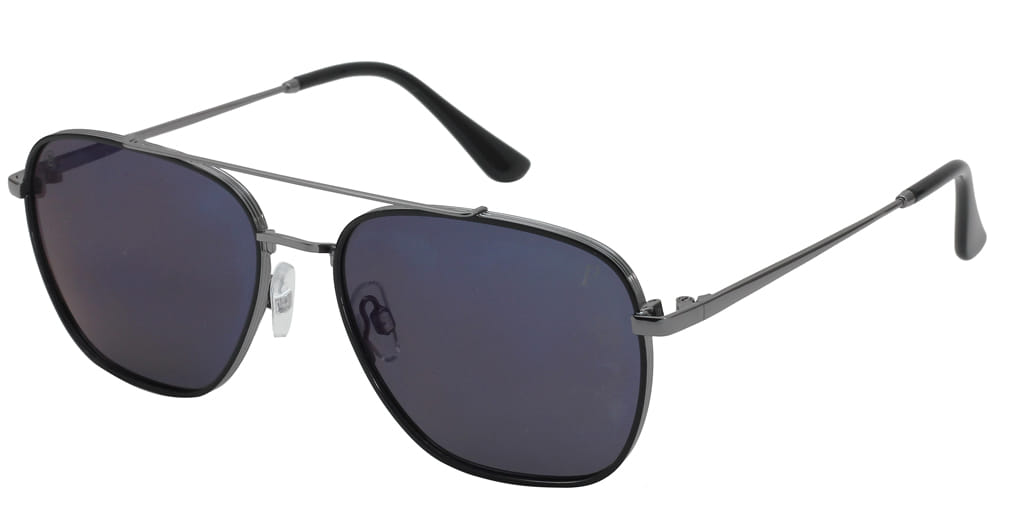 Lancebremmer 0718C Sunglass Gun Metal Male Full Metal Sunglass — view 2