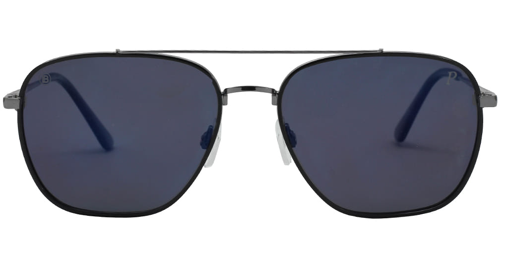 Lancebremmer 0718C Sunglass Gun Metal Male Full Metal