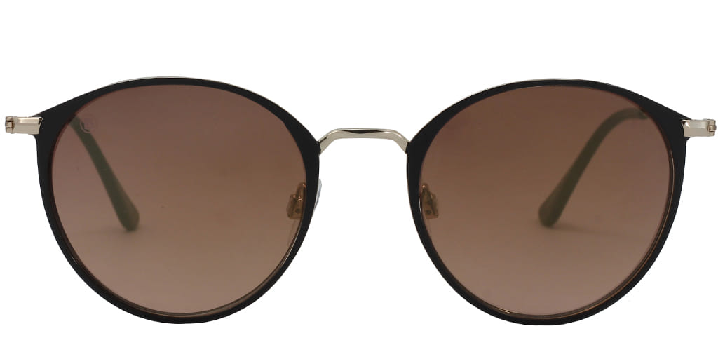Lancebremmer 0818C Sunglass Brown Unisex Full Metal