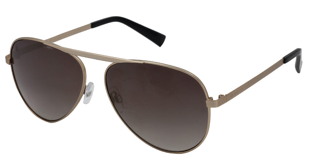 Lancebremmer 0918C Sunglass Gold Unisex Full Metal Sunglass — Gold frame — view 2