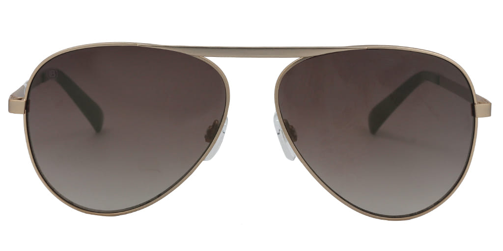 Lancebremmer 0918C Sunglass Gold Unisex Full Metal — Gold frame