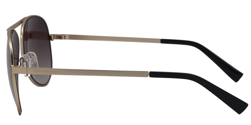 Lancebremmer 0918C Sunglass Gold Unisex Full Metal Sunglass — Gold frame — view 4