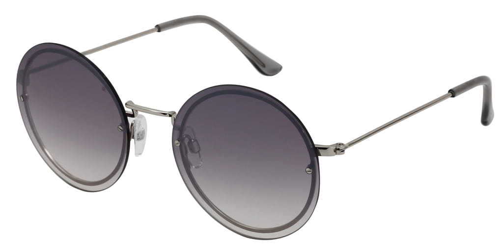 Lancebremmer 1118C Sunglass Gun Metal Unisex RimLess Metal Sunglass — view 2