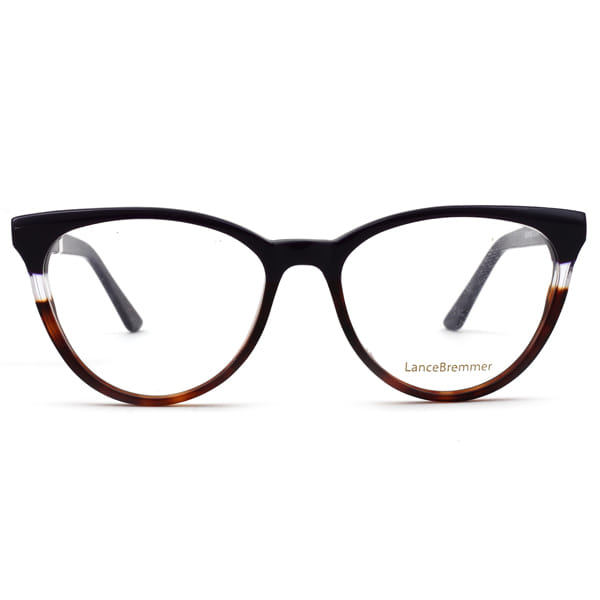 Lancebremmer 2418D Frame Violet Female Full Shell — Black frame