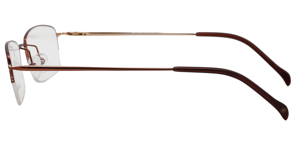 Lancebremmer 0715TS Frame Brown Unisex Supra Titanium Frame — view 4