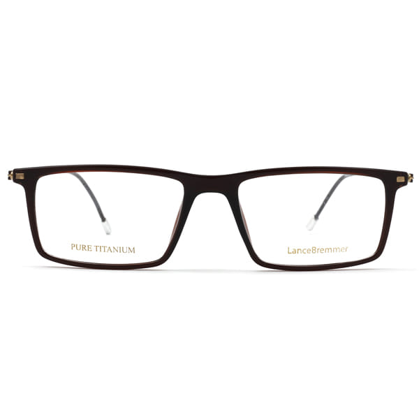 Lancebremmer 1062 Frame Brown Unisex Full Titanium