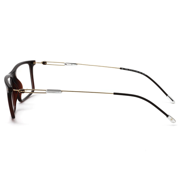 Lancebremmer 1062 Frame Brown Unisex Full Titanium Frame — view 3