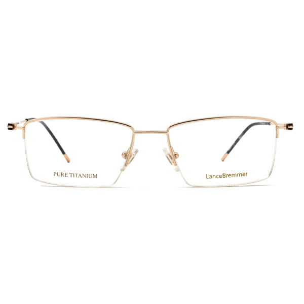 Lancebremmer 1079 Frame Gold Male Supra Titanium Frame — Gold frame — view 3