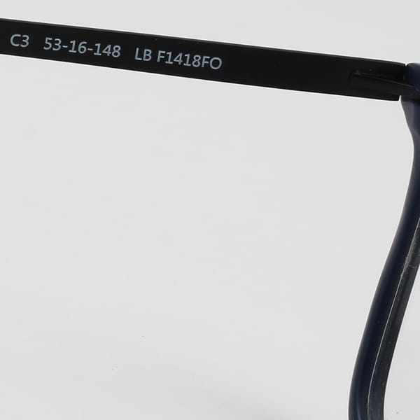 Lancebremmer 1418FO Frame Black Male Full Titanium Frame — Black frame — view 1
