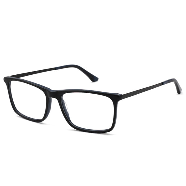 Lancebremmer 1418FO Frame Black Male Full Titanium — Black frame