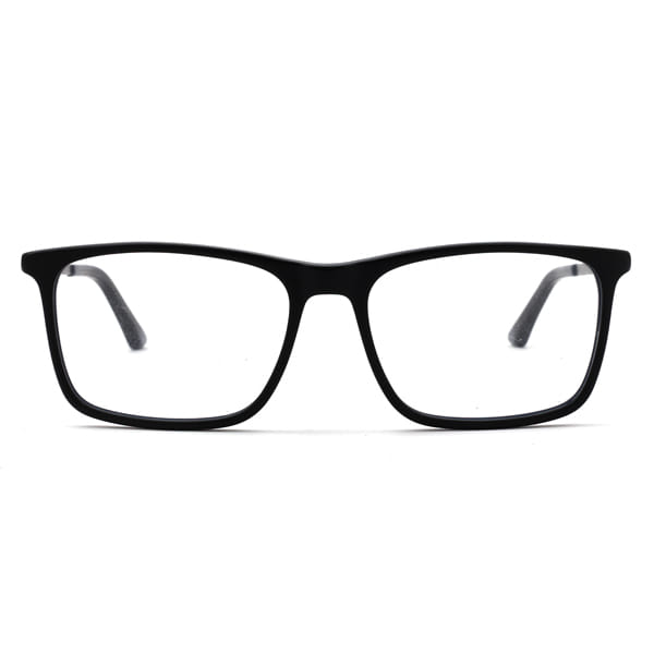 Lancebremmer 1418FO Frame Black Male Full Titanium Frame — Black frame — view 3
