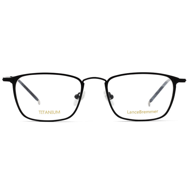 Lancebremmer 1918FO Frame Black Male Full Titanium Frame — Black frame — view 3