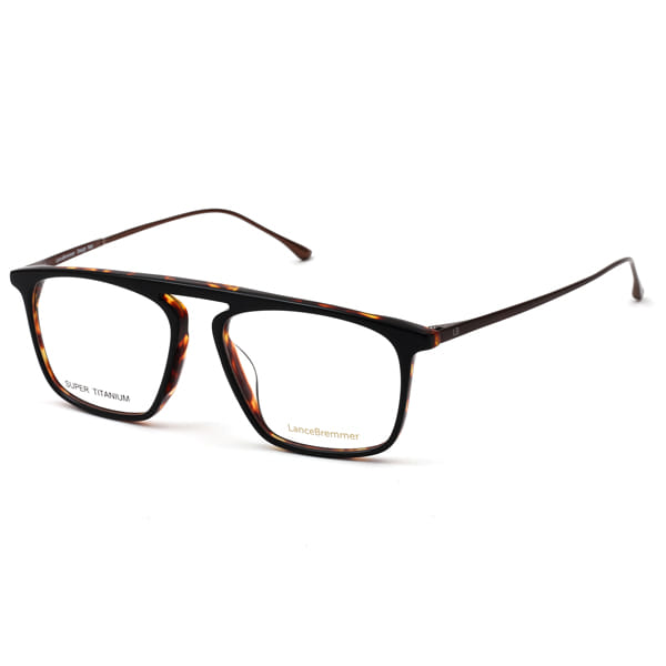 Lancebremmer 1118D Frame Black Male Full Titanium — Black frame