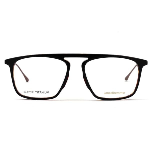 Lancebremmer 1118D Frame Black Male Full Titanium Frame — Black frame — view 3