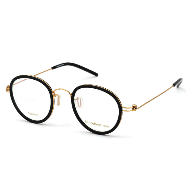 Lancebremmer 0918D Frame Black Unisex Full Titanium — Black frame