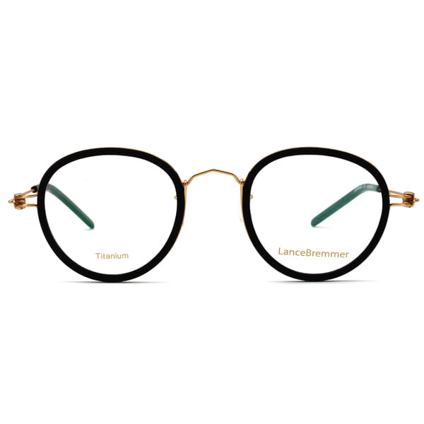 Lancebremmer 0918D Frame Black Unisex Full Titanium — Black frame