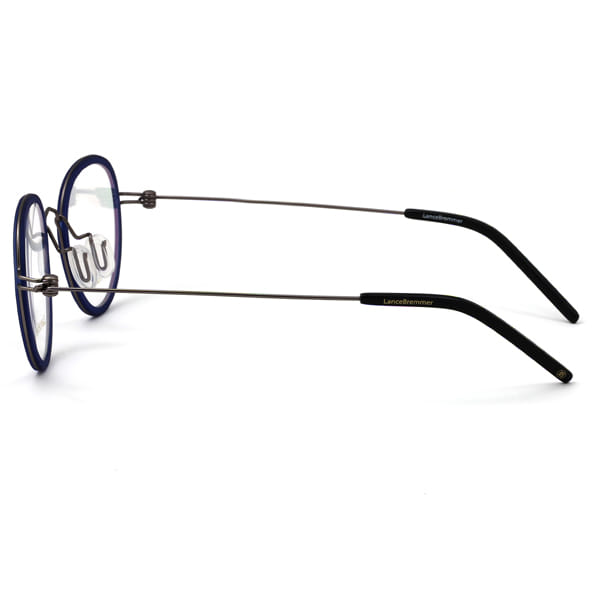 Lancebremmer 0918D Frame Blue Unisex Full Metal Frame — view 4