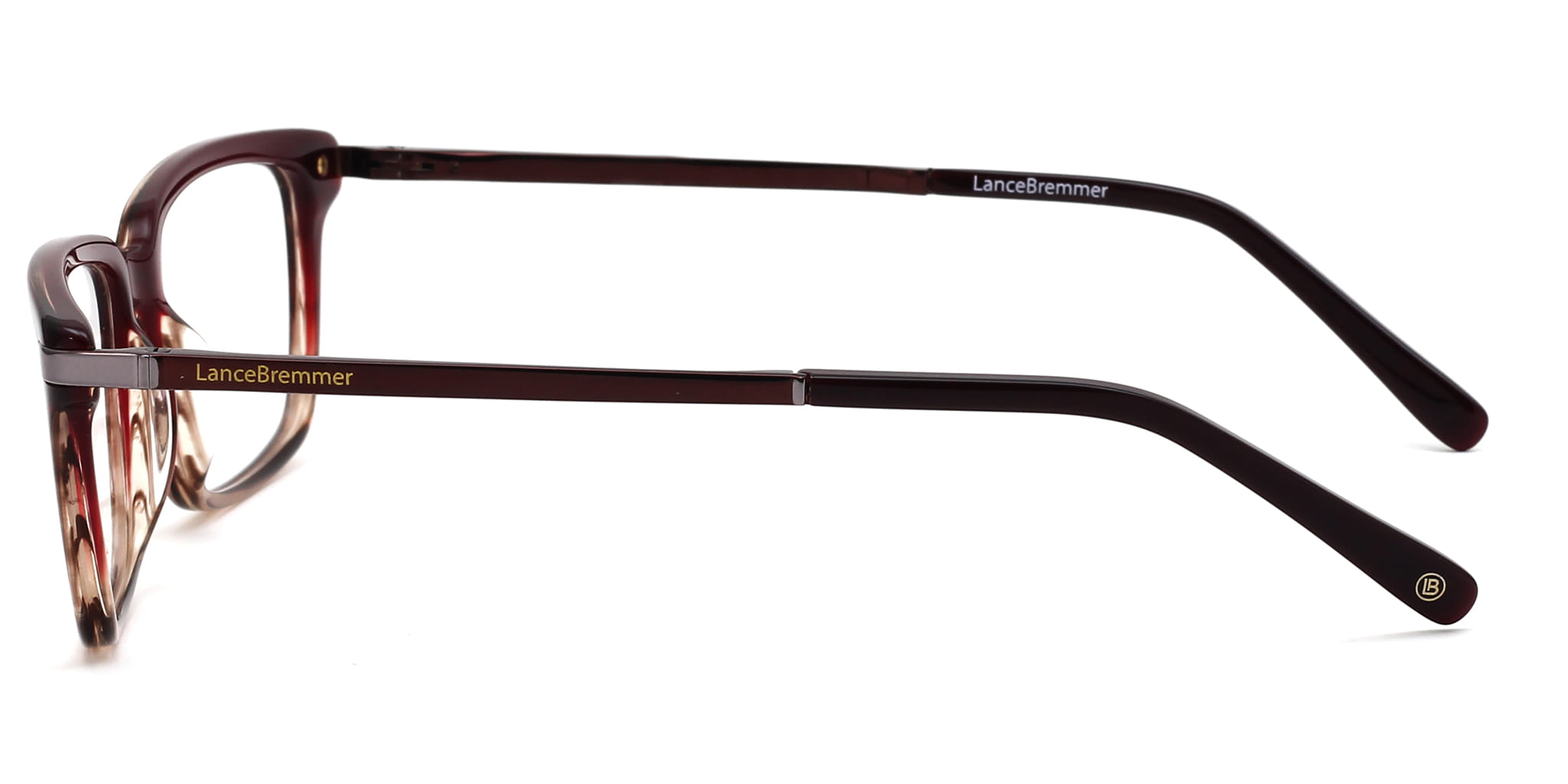 Lancebremmer 0319A Frame Brown Male Full Metal Frame — Brown frame — view 4