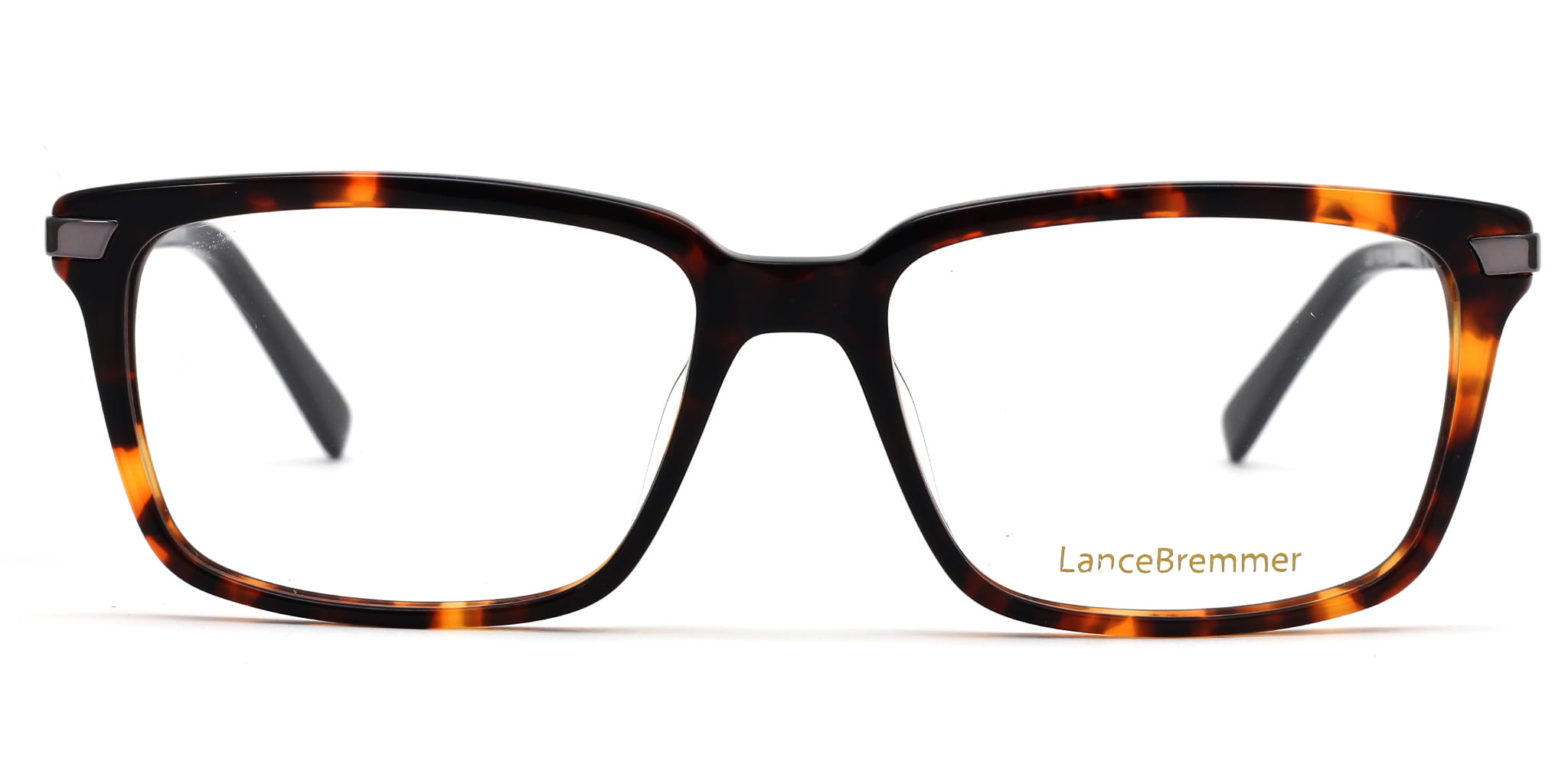 Lancebremmer 0319A Frame Tortoise Male Full Metal — Brown frame