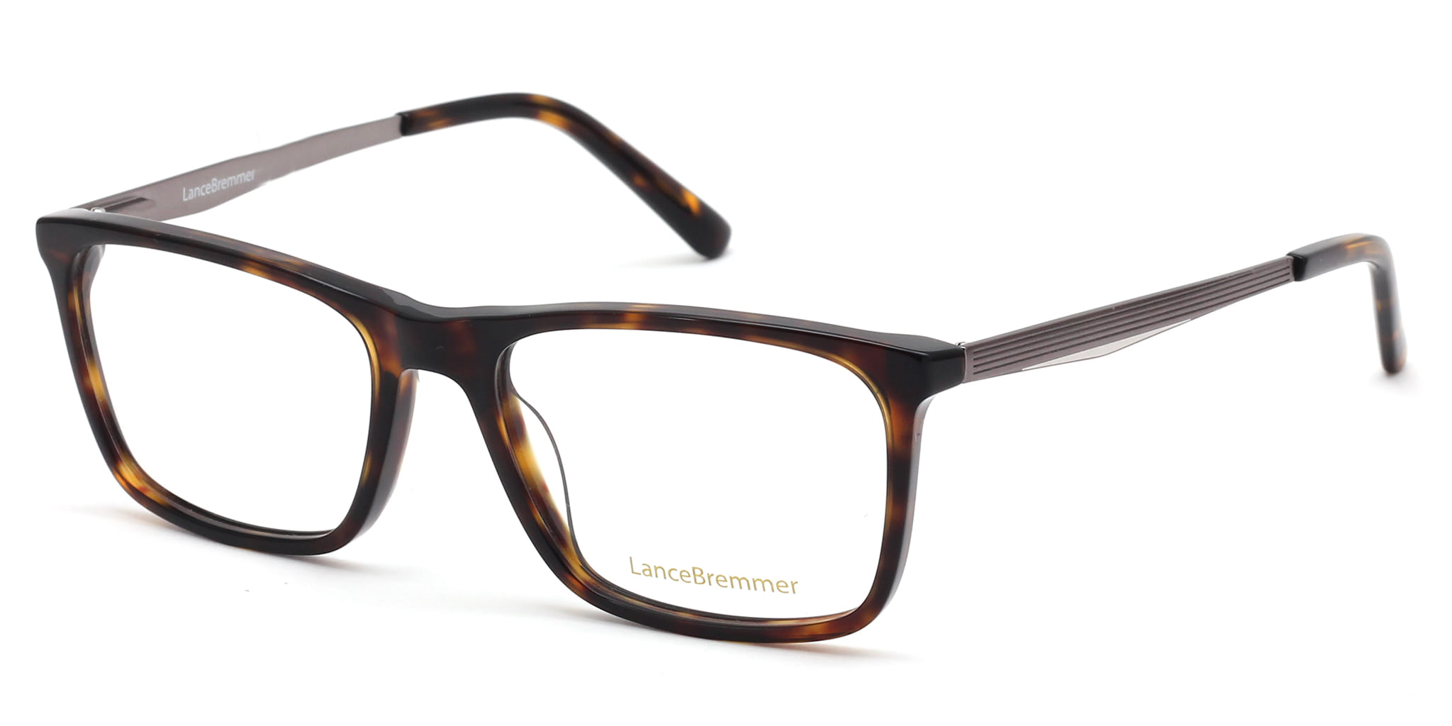 Lancebremmer 0419A Frame Tortoise Male Full Metal Frame — Tortoise frame — view 2