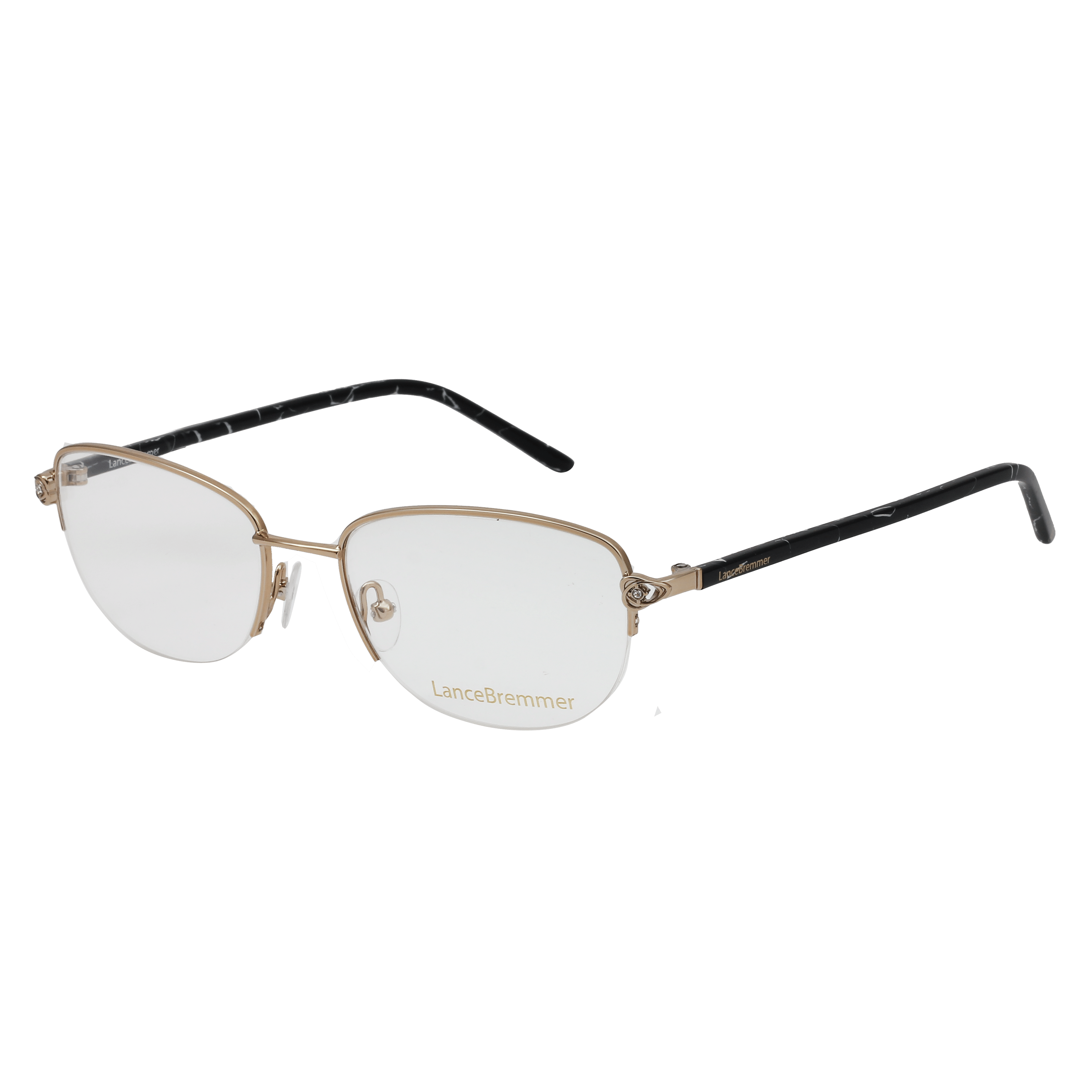 Lancebremmer 2618E Frame Gold Female Supra Shell — Silver frame