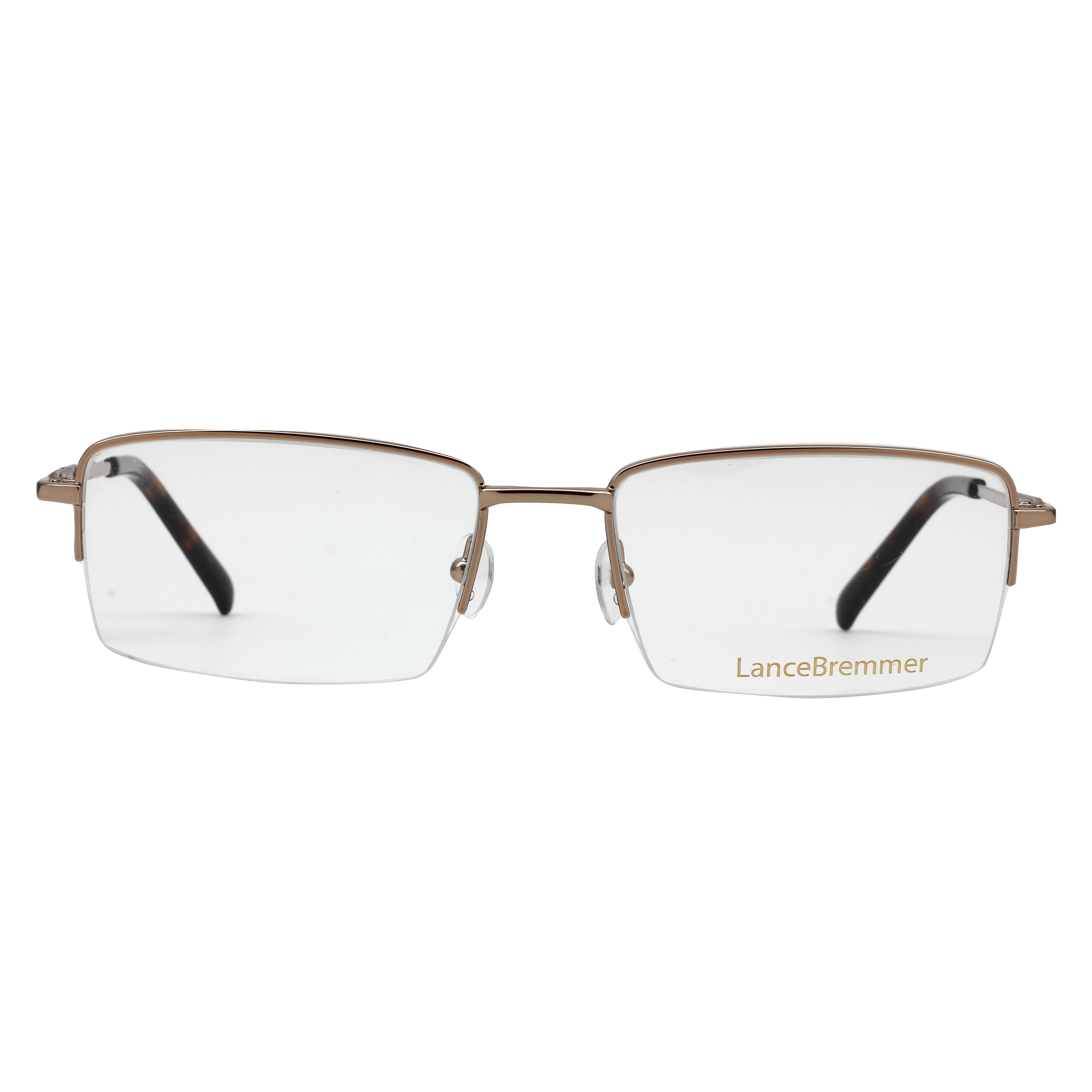 Lancebremmer 2718E Frame Gold Male Supra Metal Frame — Gold frame — view 2