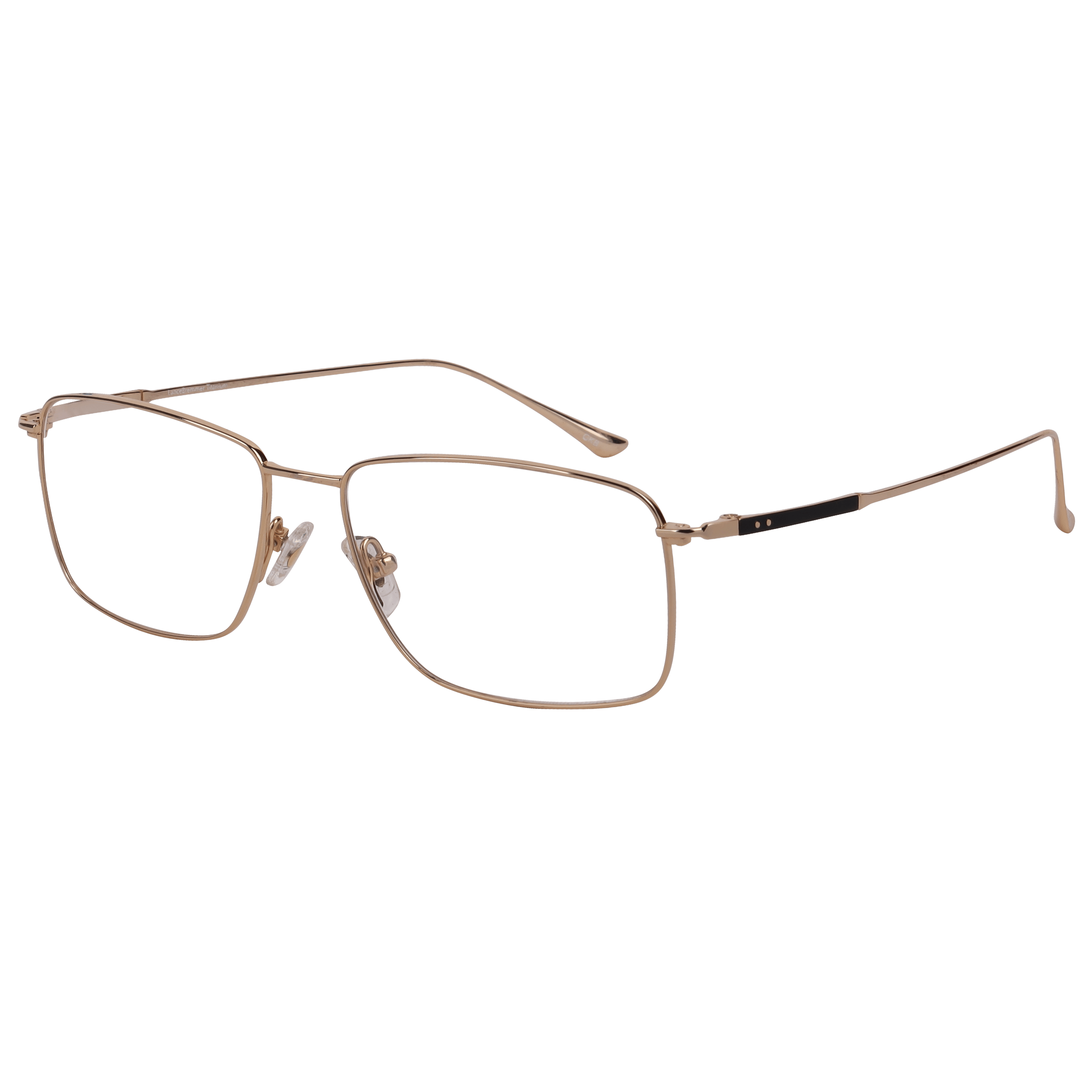 Lancebremmer 0719D Frame Gold Male Full Titanium — Gold frame