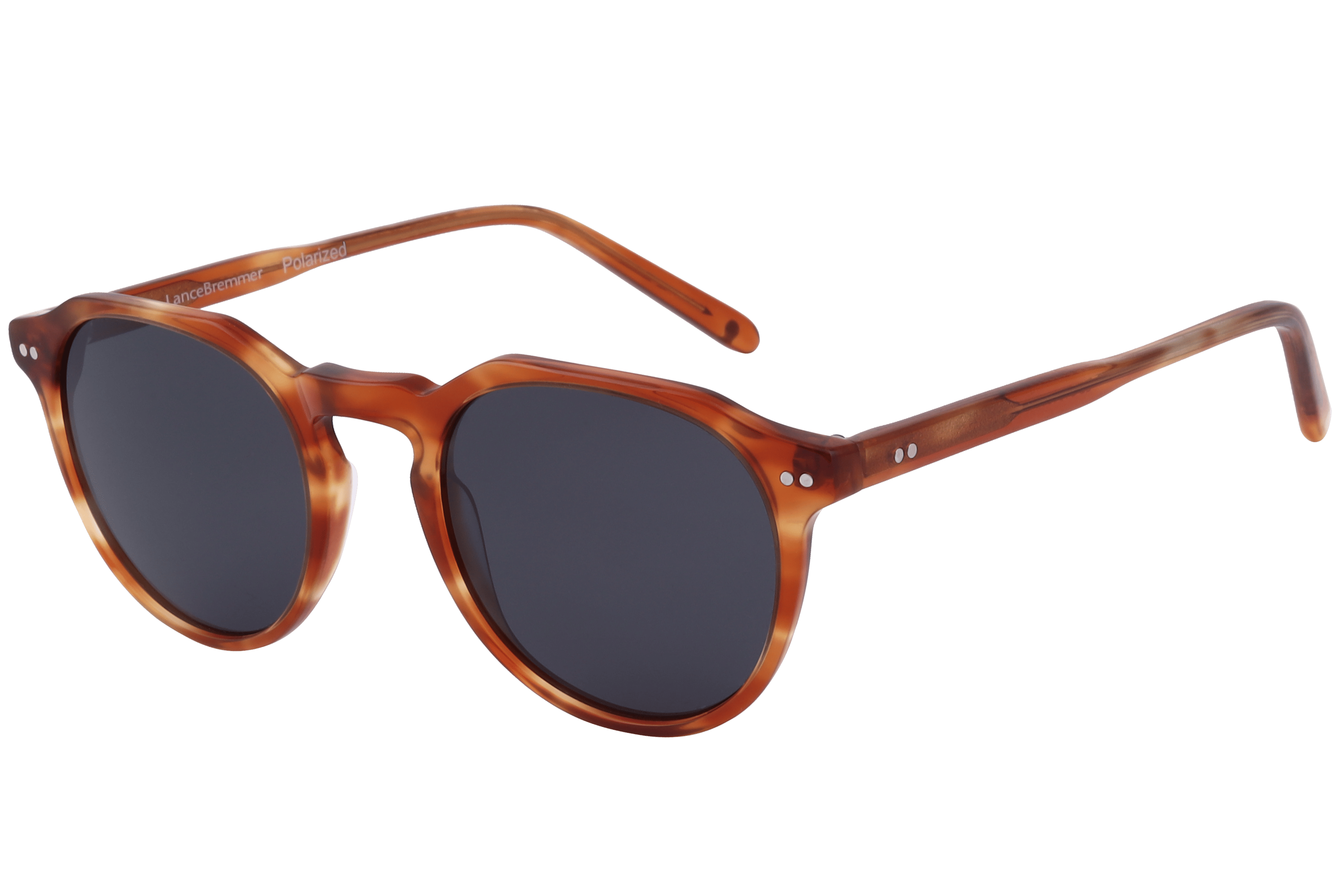 Lancebremmer 1318TT Sunglass Brown Male Full Shell — Brown frame