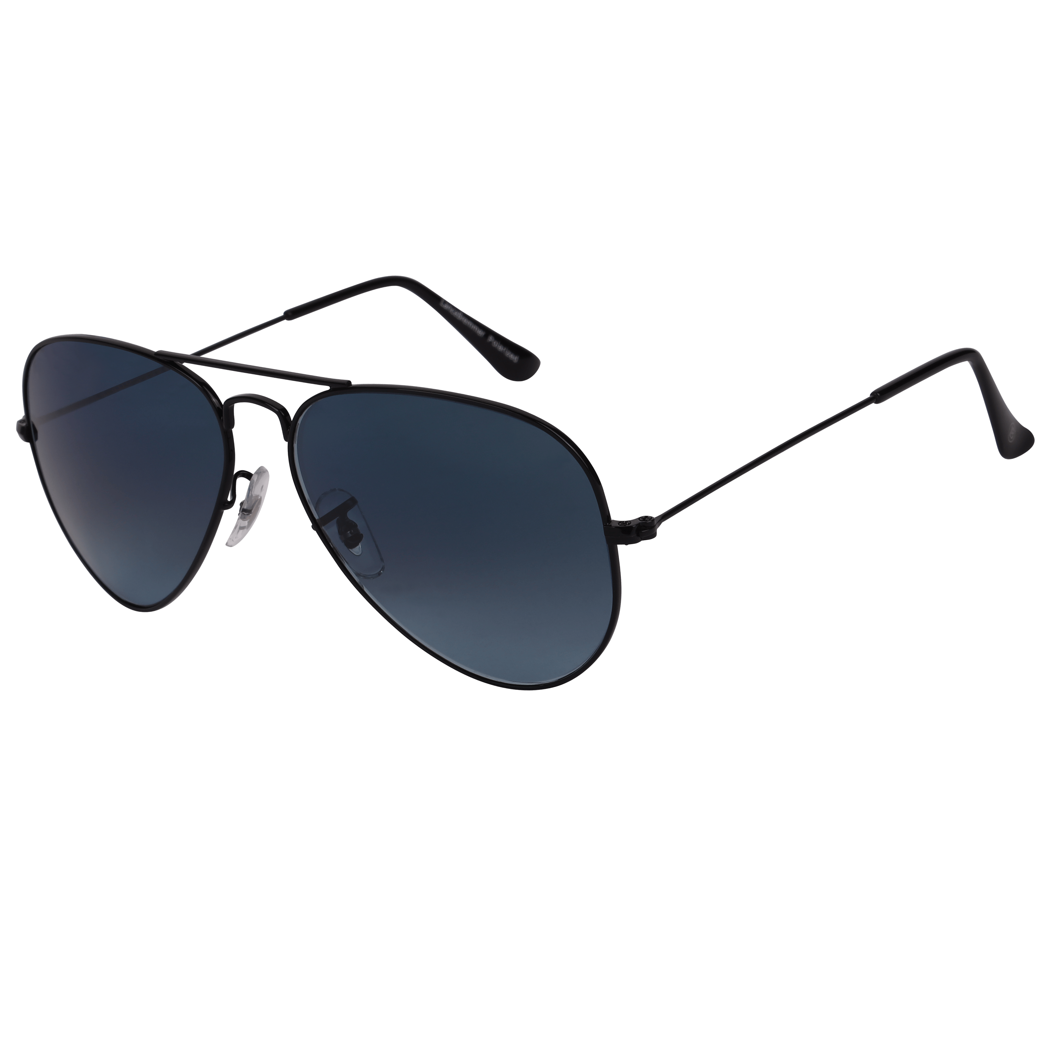 Lancebremmer 0119BK Sunglass Black Male Full Metal — Black frame