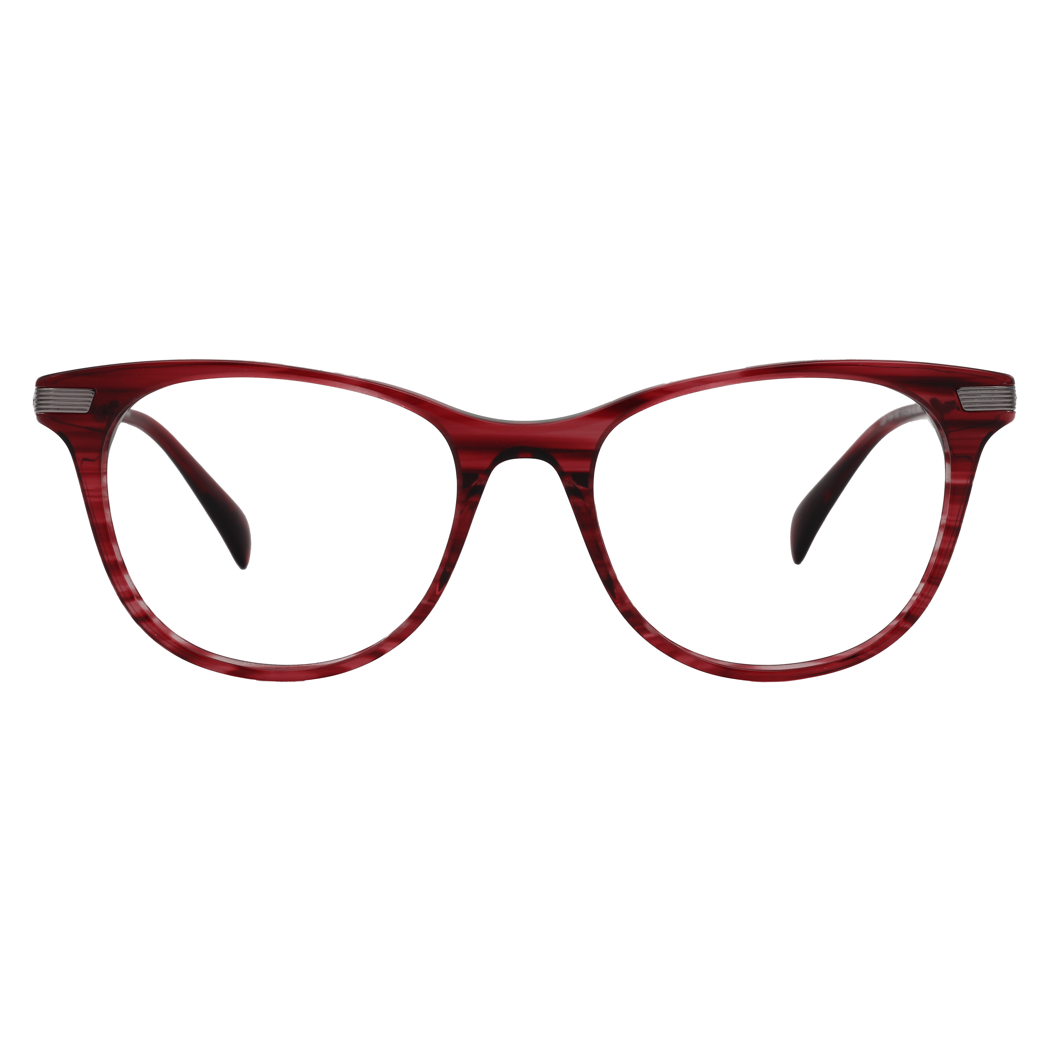 Lancebremmer 0419D Frame Maroon Female Full Metal Frame — Maroon frame — view 2