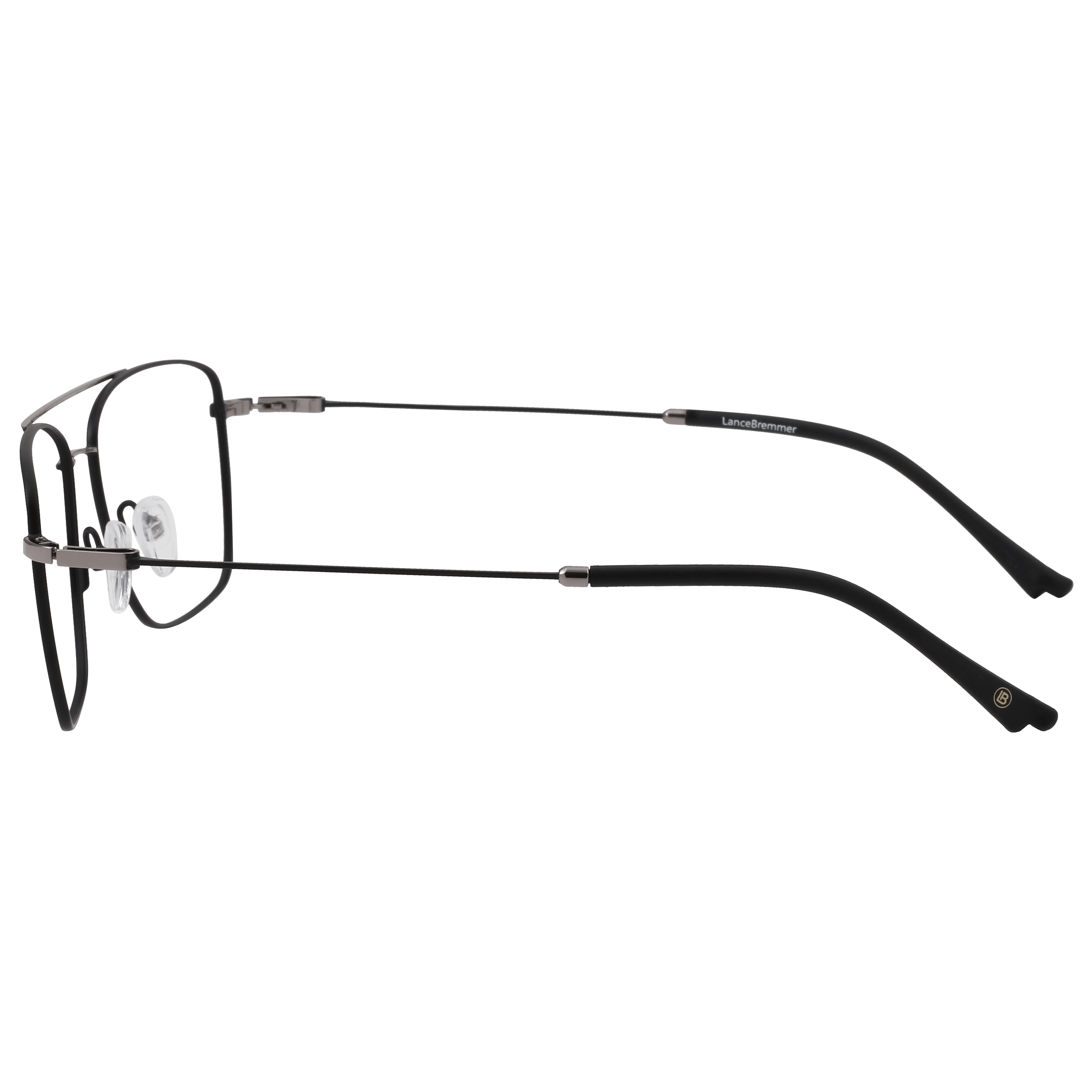 Lancebremmer 9778 Frame Black Male Full Metal Frame — Black frame — view 3