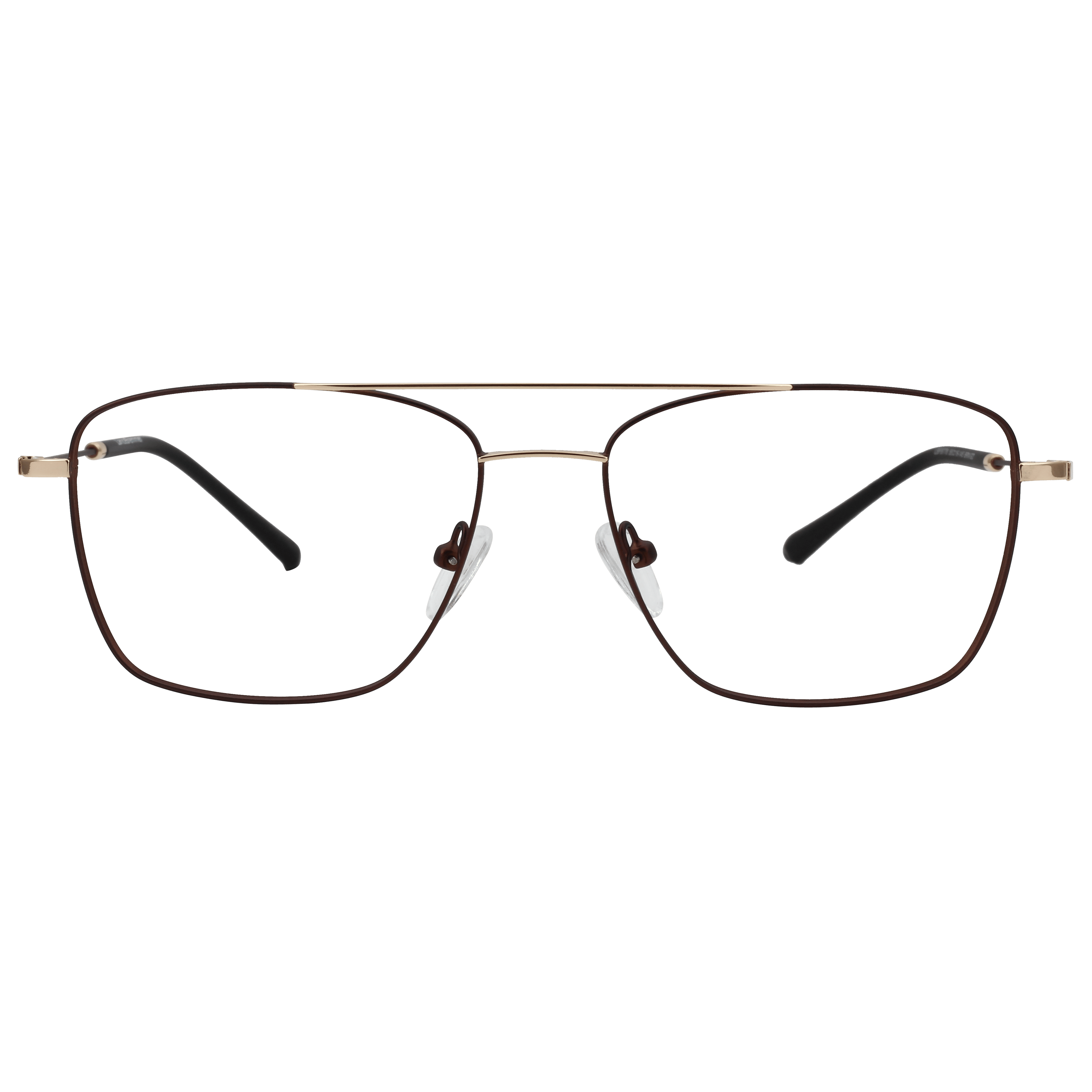 Lancebremmer 9778 Frame Brown Male Full Metal Frame — Brown frame — view 2
