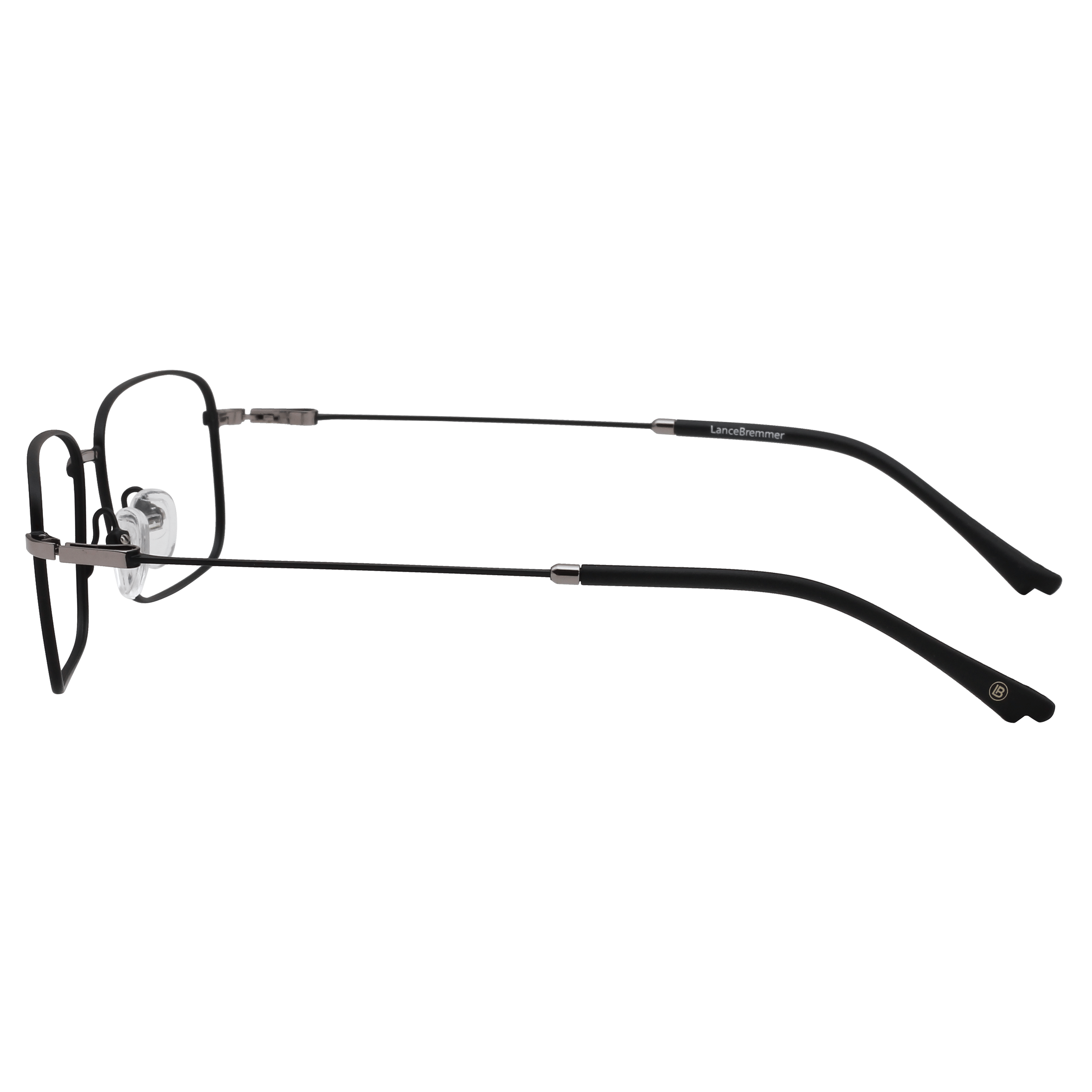 Lancebremmer 9782 Frame Black Unisex Full Metal Frame — Black frame — view 3