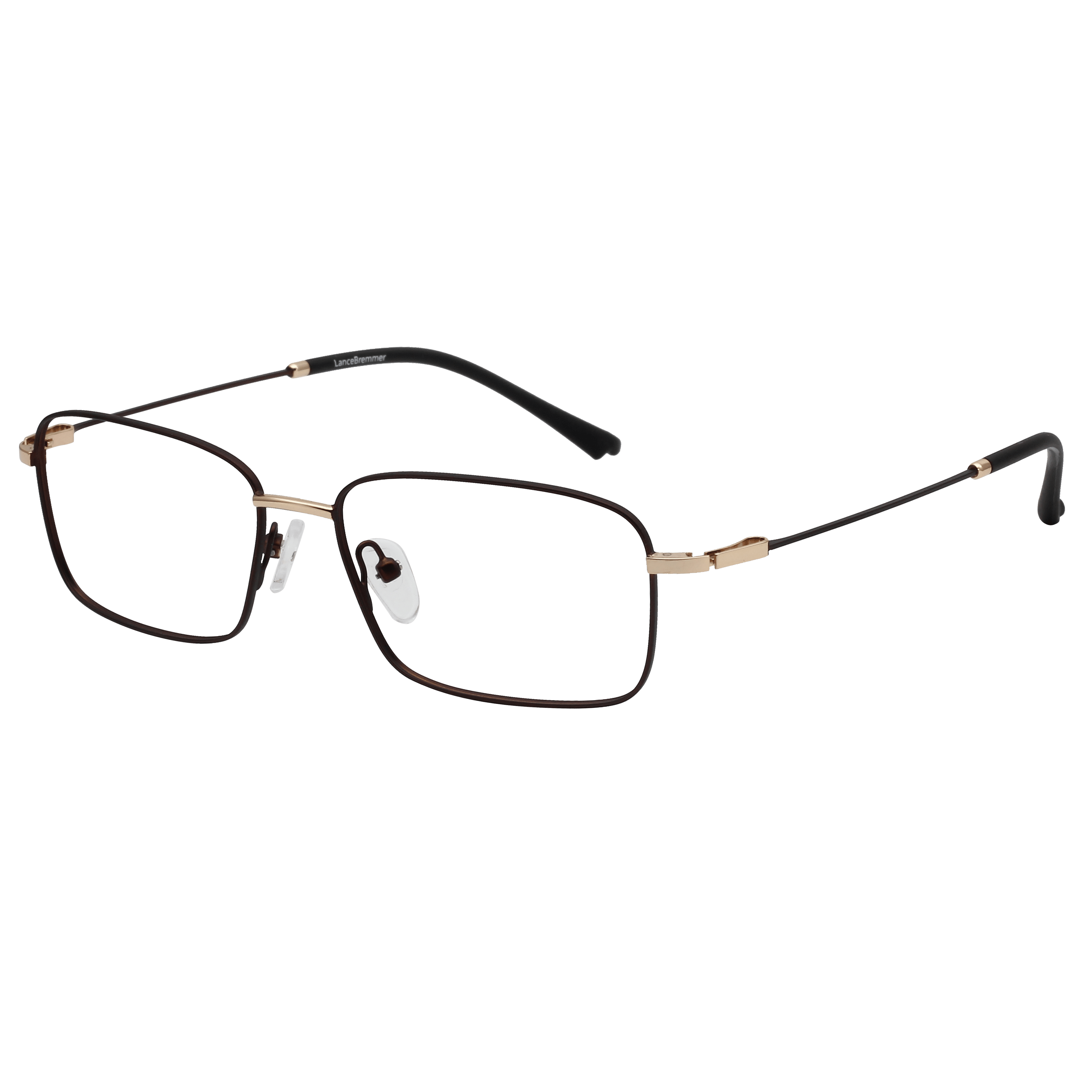 Lancebremmer 9782 Frame Brown Unisex Full Metal — Brown frame