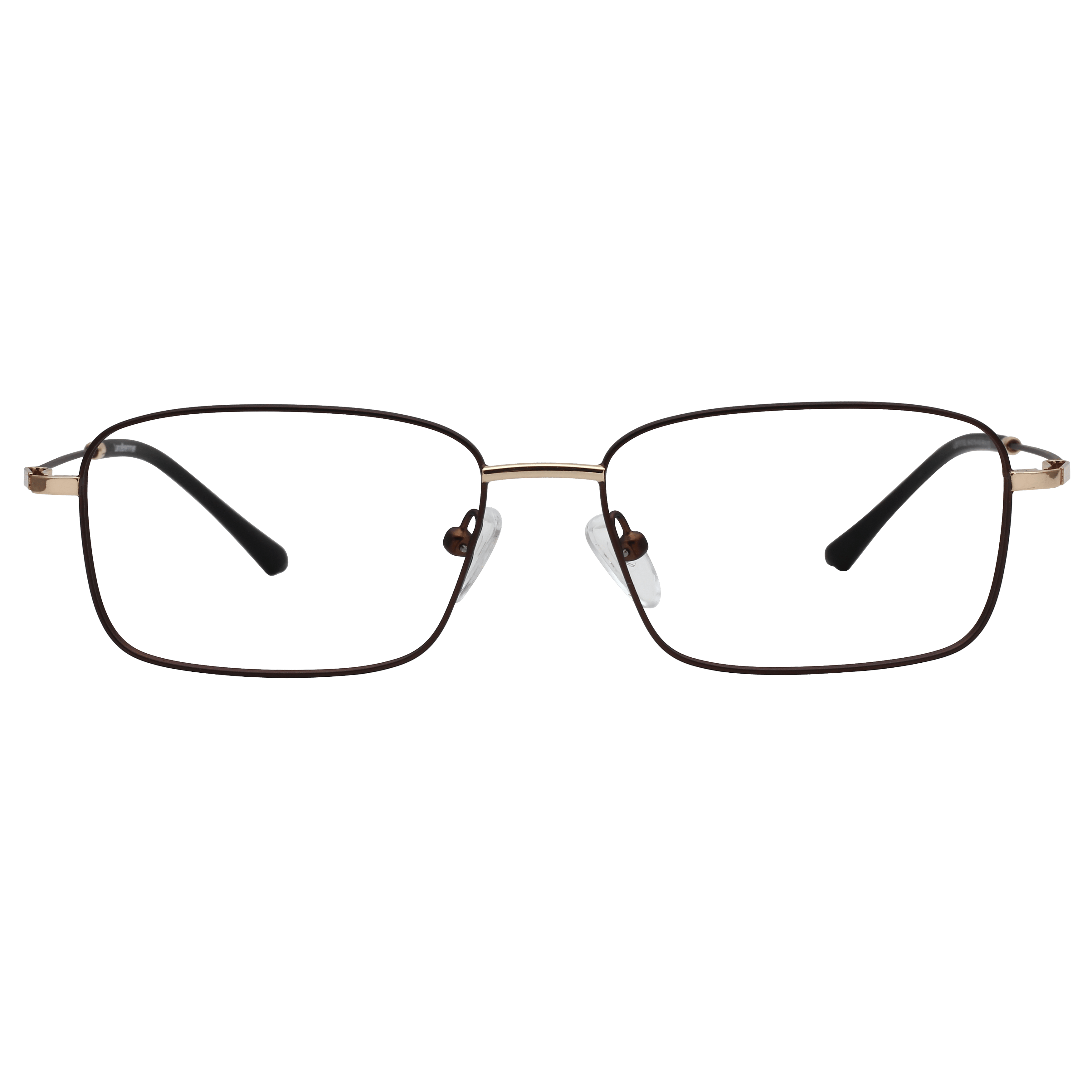 Lancebremmer 9782 Frame Brown Unisex Full Metal Frame — Brown frame — view 2