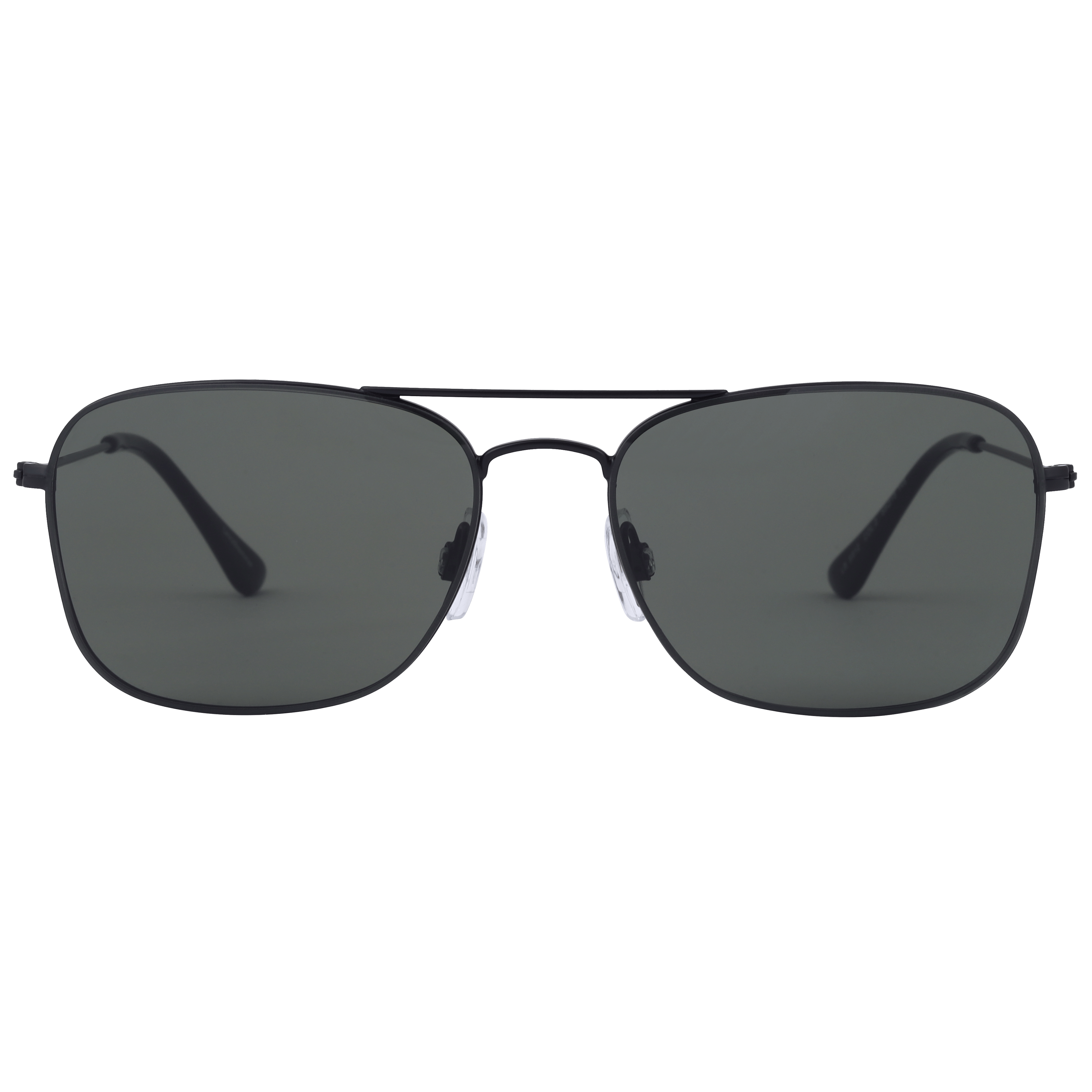 Lancebremmer S912 Sunglass Black Unisex Full Metal — Gun Metal frame