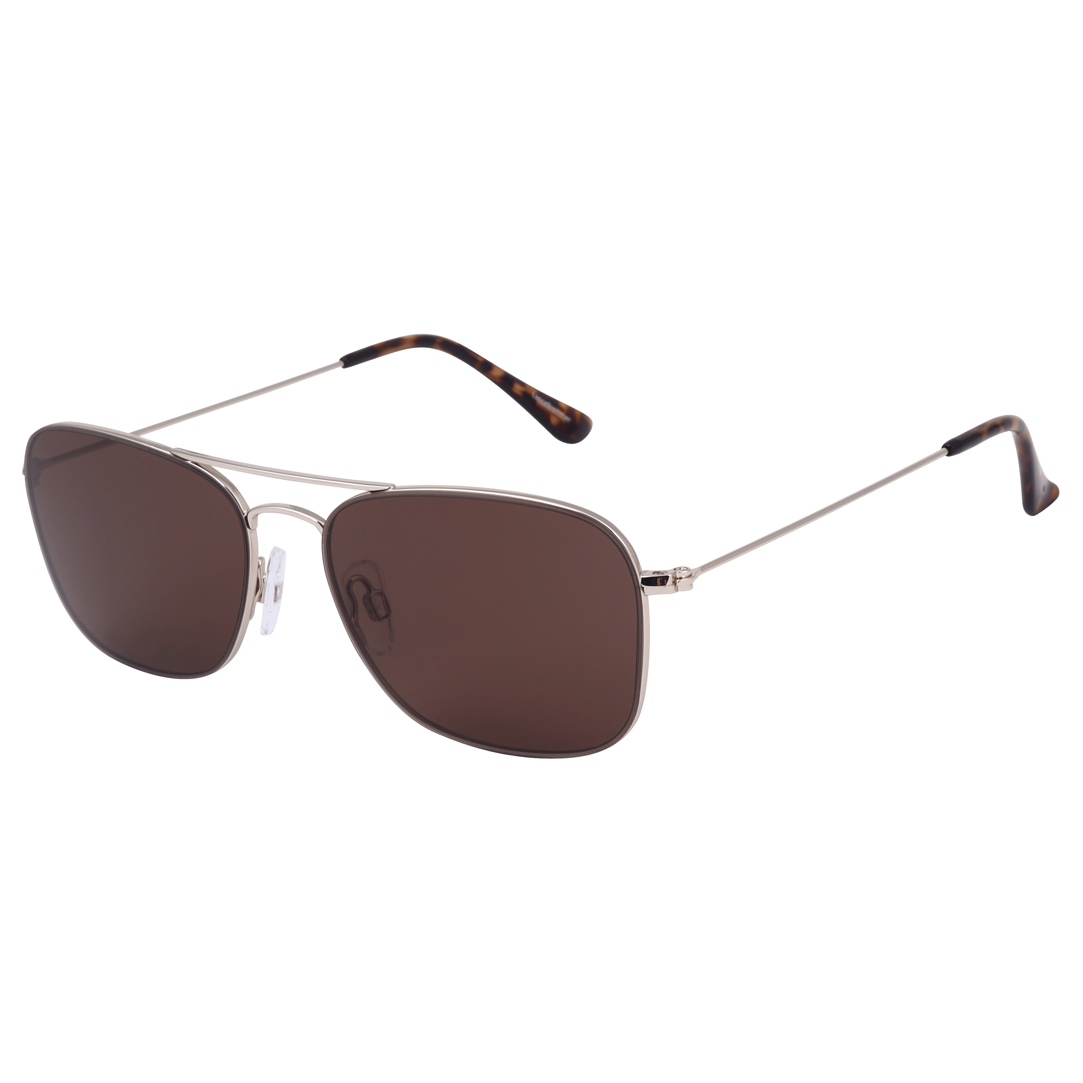 Lancebremmer S912 Sunglass Gold Unisex Full Metal — Gun Metal frame