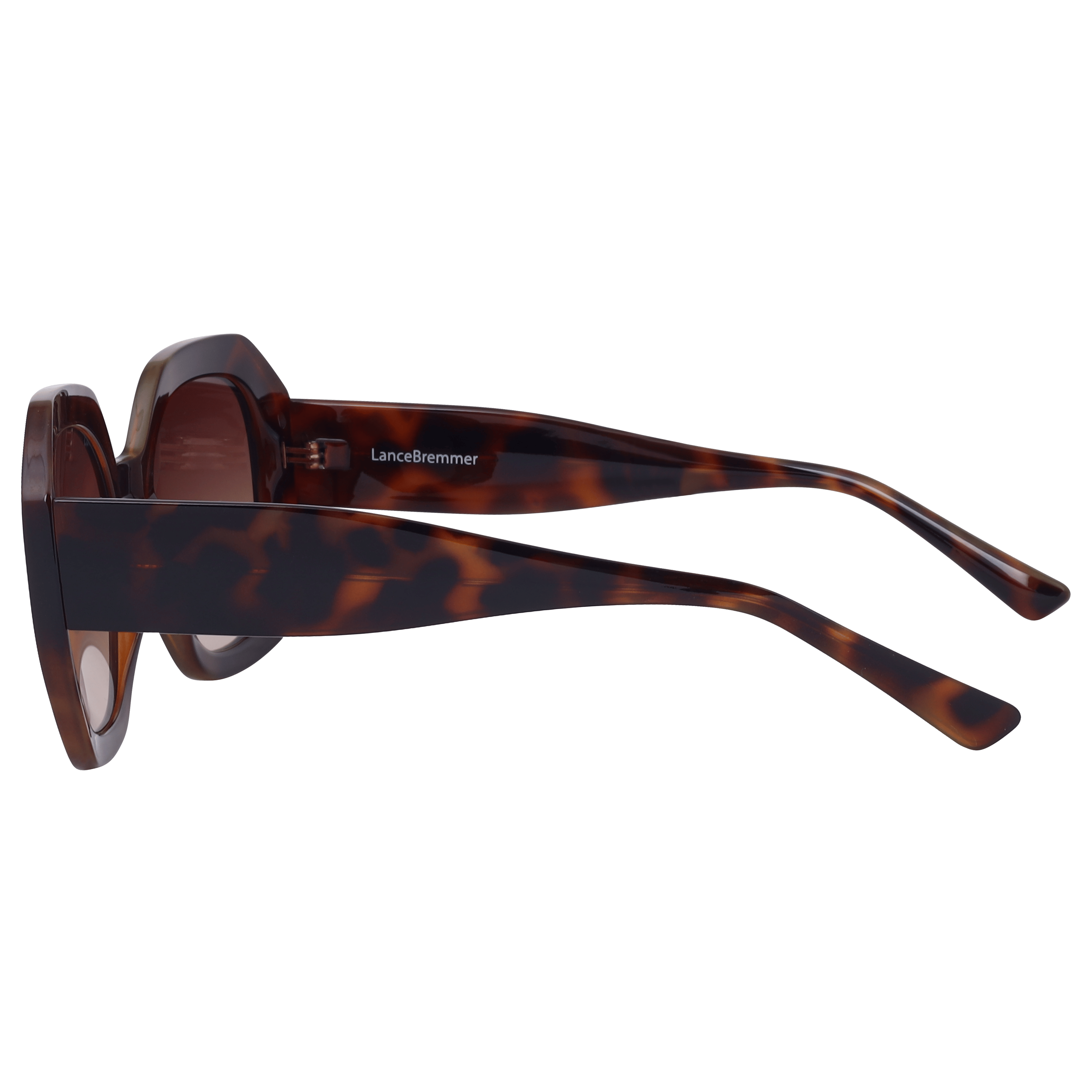 Lancebremmer S911 Sunglass Tortoise Female Full Shell Sunglass — view 3