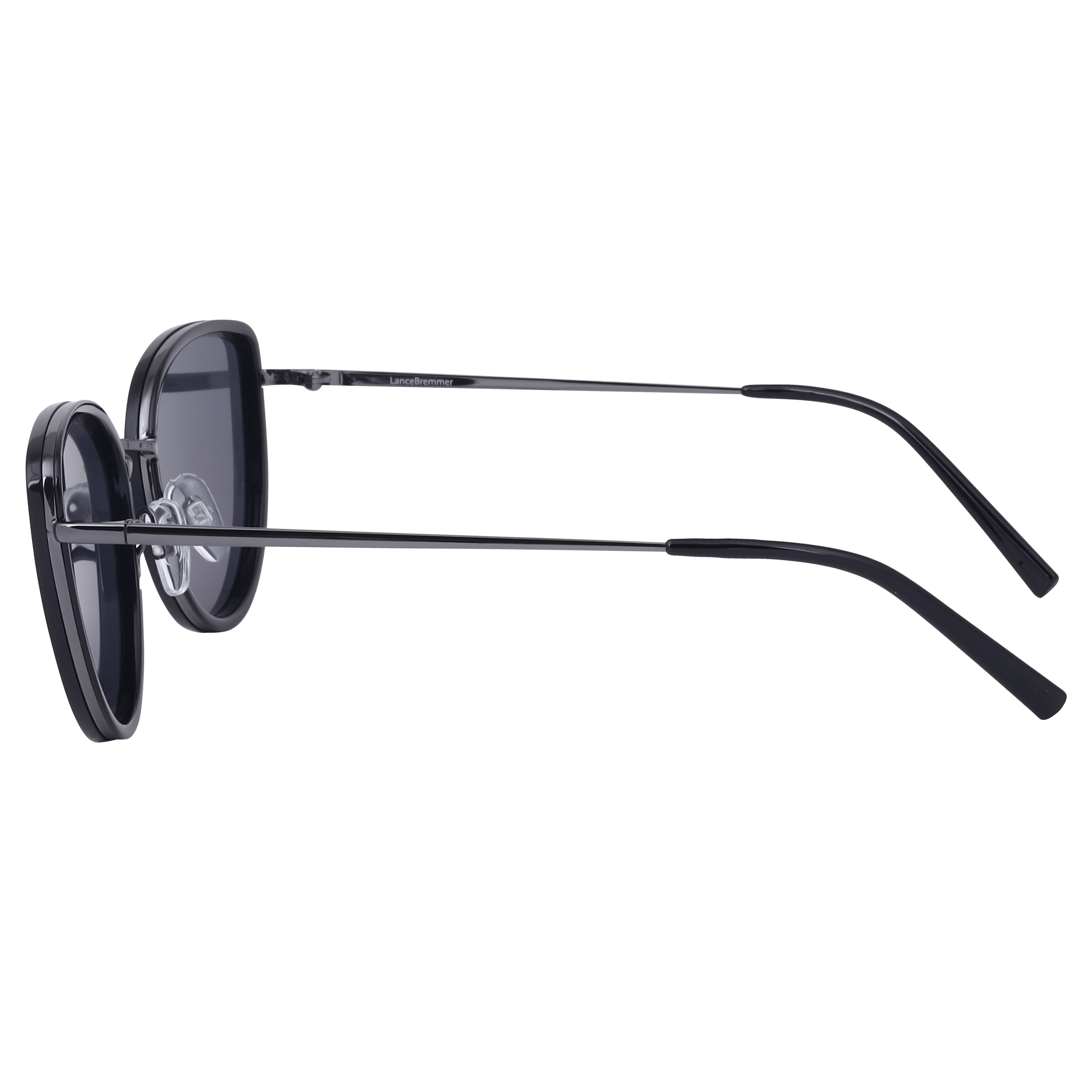 Lancebremmer S898 Sunglass Black Female Full Metal Sunglass — view 3