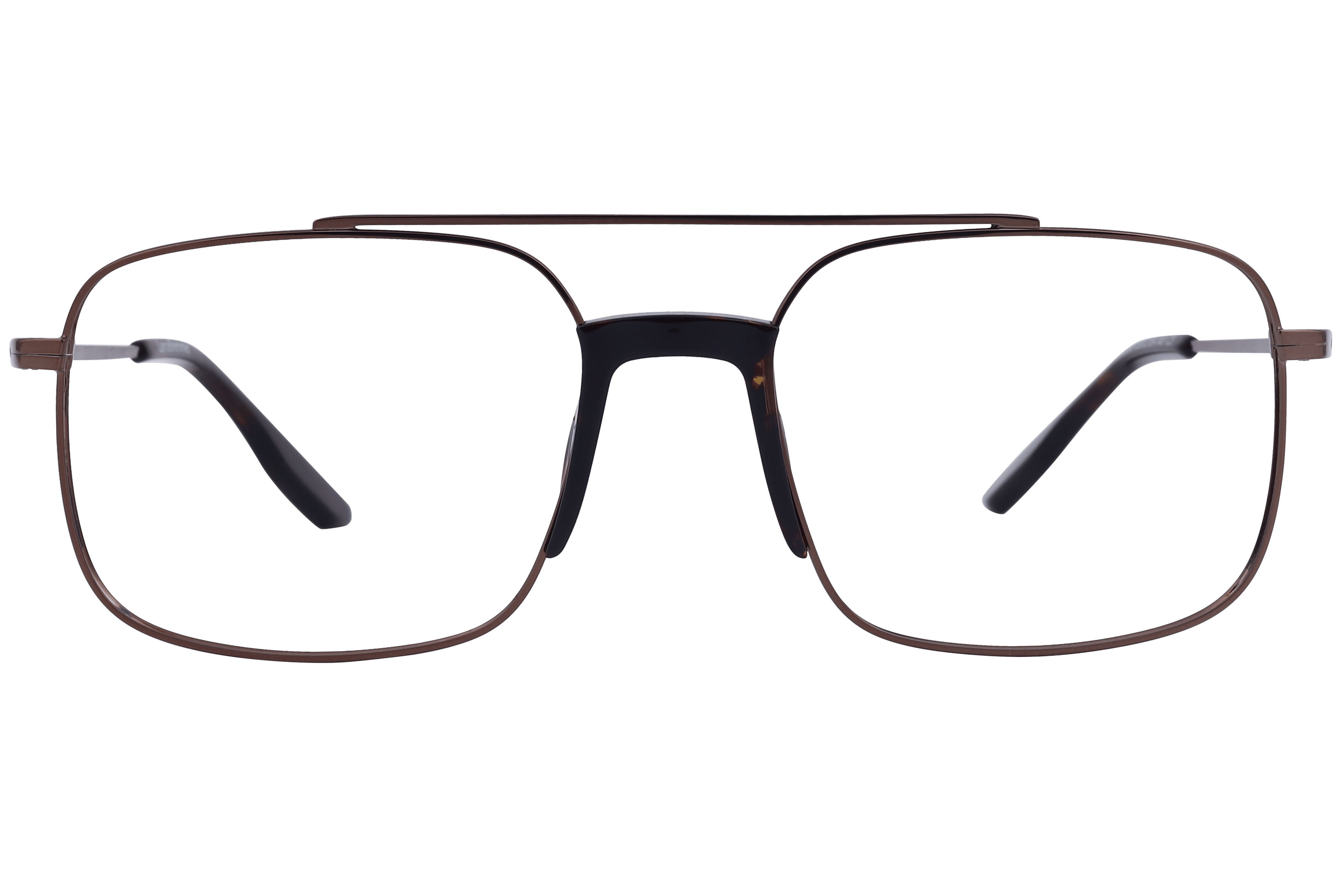 Lancebremmer 6560 Frame Brown Male Full Metal Frame — Brown frame — view 2
