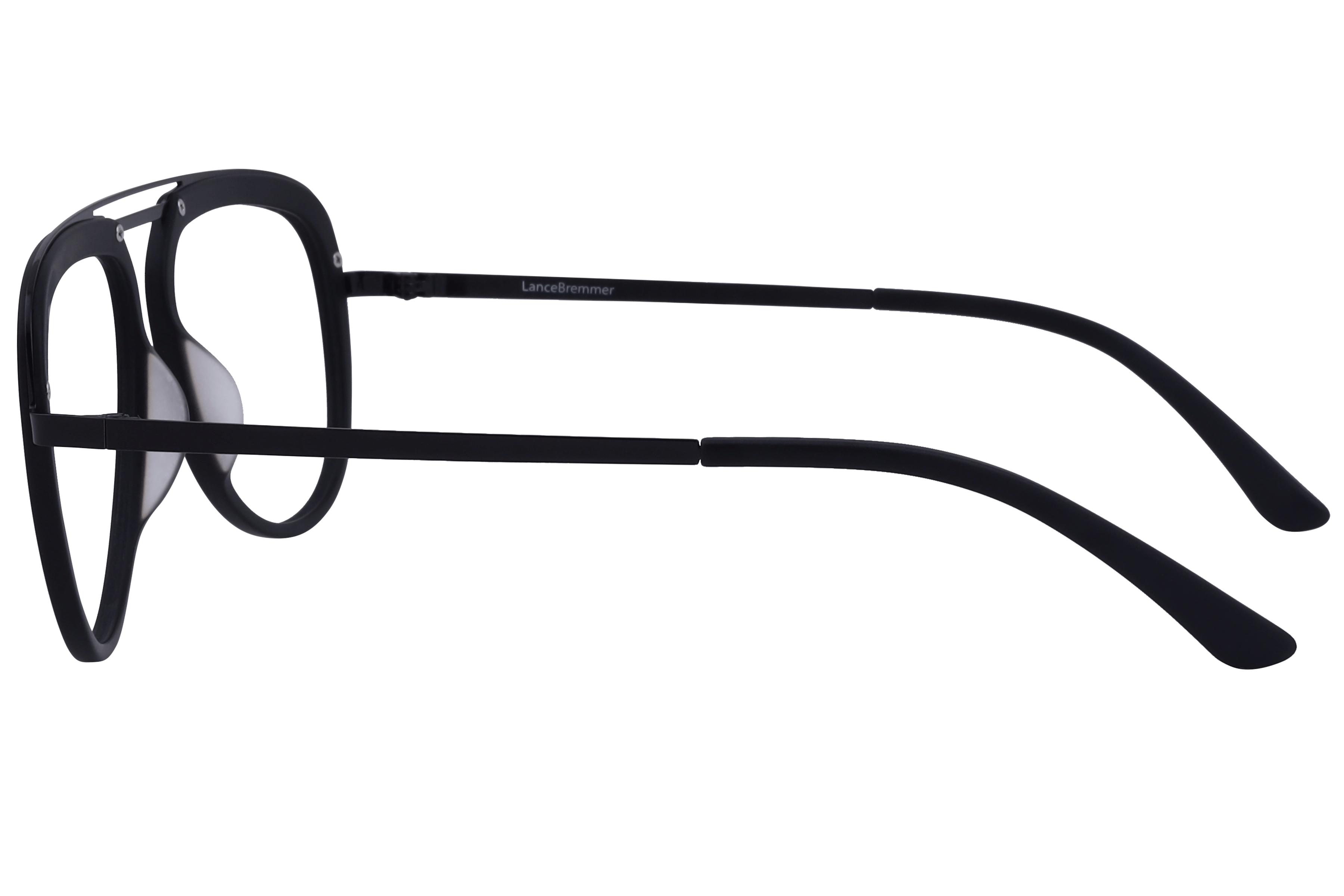 Lancebremmer 9738 Frame Black Male Full Metal Frame — Black frame — view 3